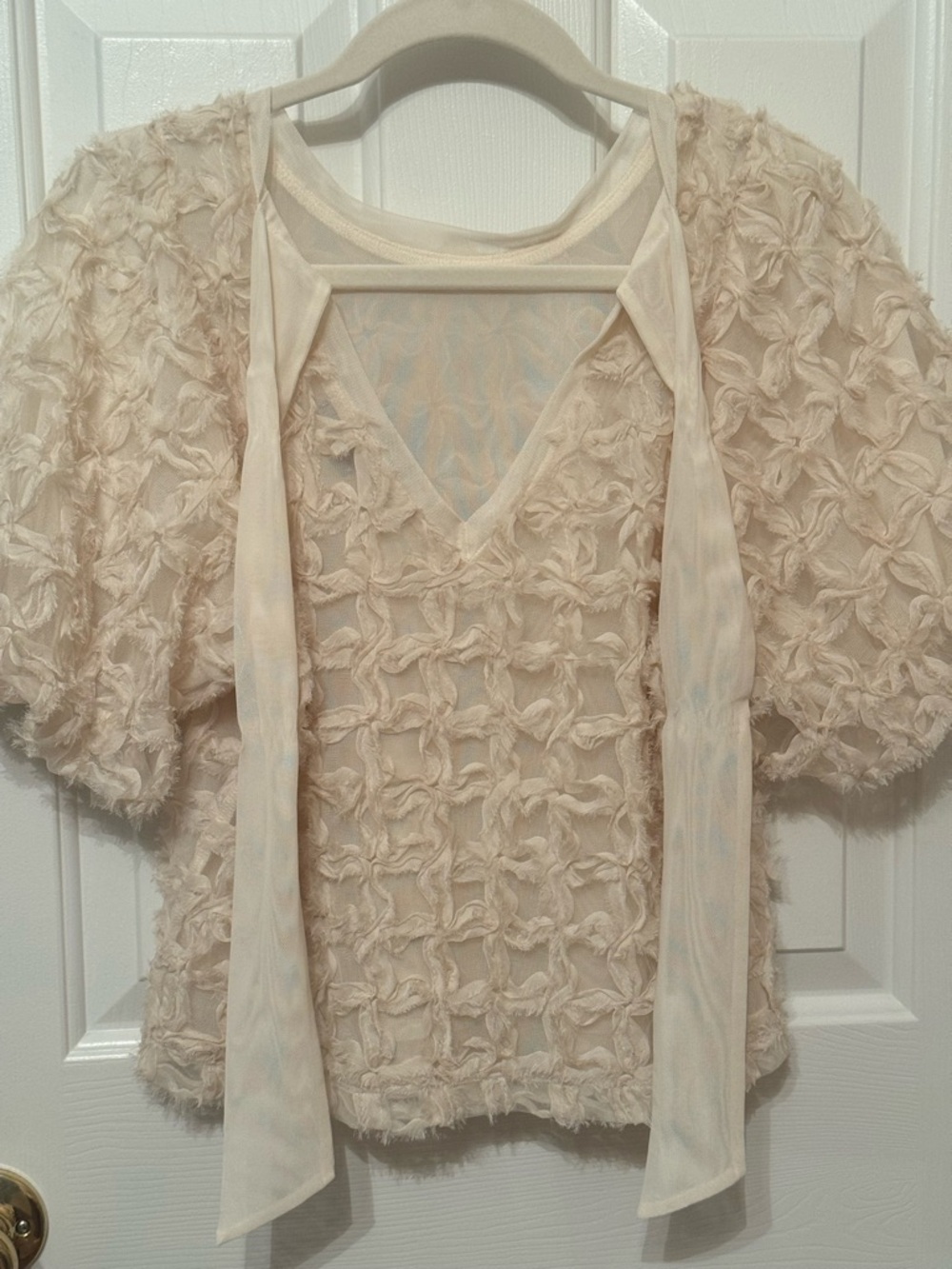 Anthropologie | Sarah Hann Karla Textured Top | Size M - Picture 11 of 13
